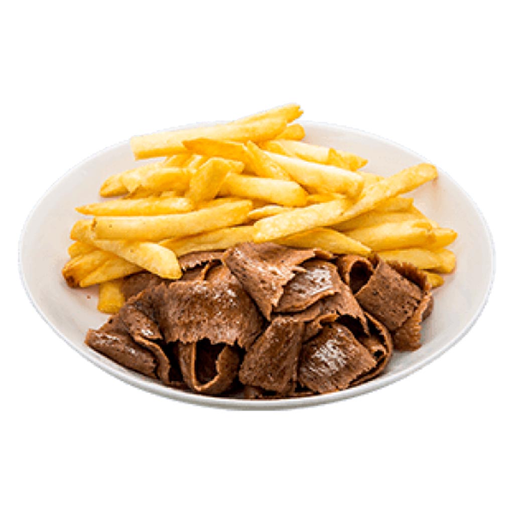 Fries & Kebab Meat 