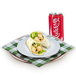 Southern Fried Chicken Wrap Meal 