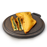 Vegetarian Pakora Hoagie 