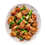 Salt & Peppers Chicken Stir Fry 