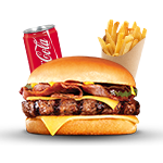 Smokey Bacon Bbq Chicken Burger Meal 