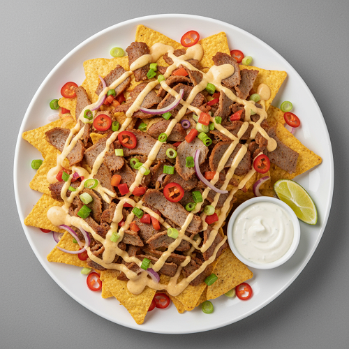 Donner Meat Nachos 